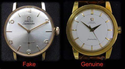 spotting fake vintage omega dials|omega watch dial check.